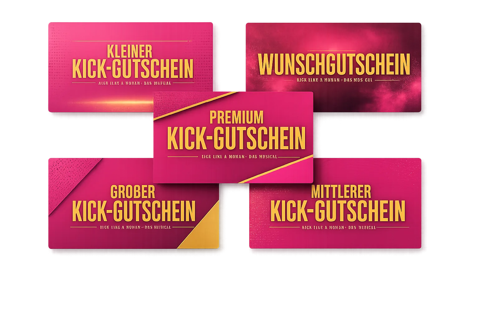 KICK LIKE A WOMAN Gutscheine – Tickets als Geschenk für das Musical in Köln